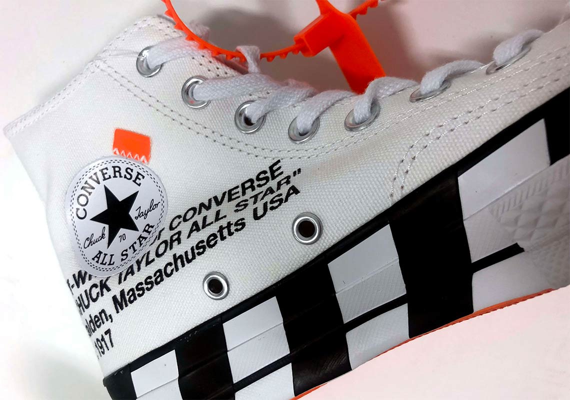 Here are the new Off-White x Converse Chuck 70