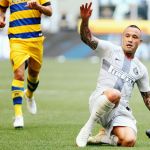 Signature move: Nainggolan's tackle Aka the Ninja's sliding kick