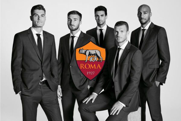 Boss Romeo The new Hugo Boss collection x AS Roma - nss sports