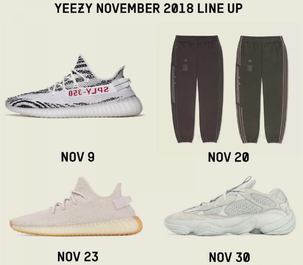 yeezy 30 november