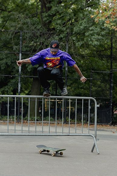 パンツ BASKETBALL SKATEBOARDS Heron Preston Heron Preston Basketball Skateboards Broke Off Button Up