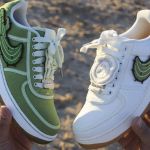 Travis scott sale af1 custom swoosh