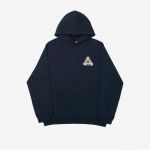 Palace slub hotsell hood black