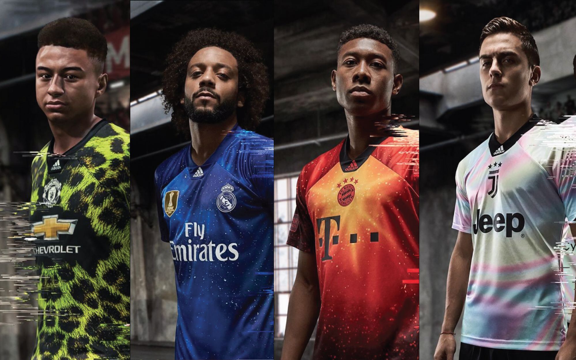 4 special jerseys in collaboration with EA Sports