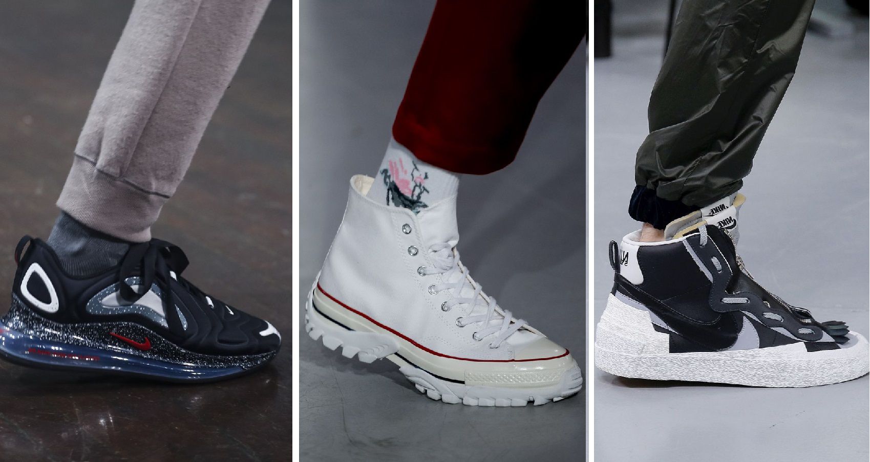 Sneaker Boots Hybrid Is Dominating The Runway Of Louis Vuitton Resort 2019
