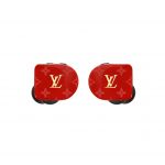 Iconic Louis Vuitton Monogram Wireless Earphones in Vibrant Blue