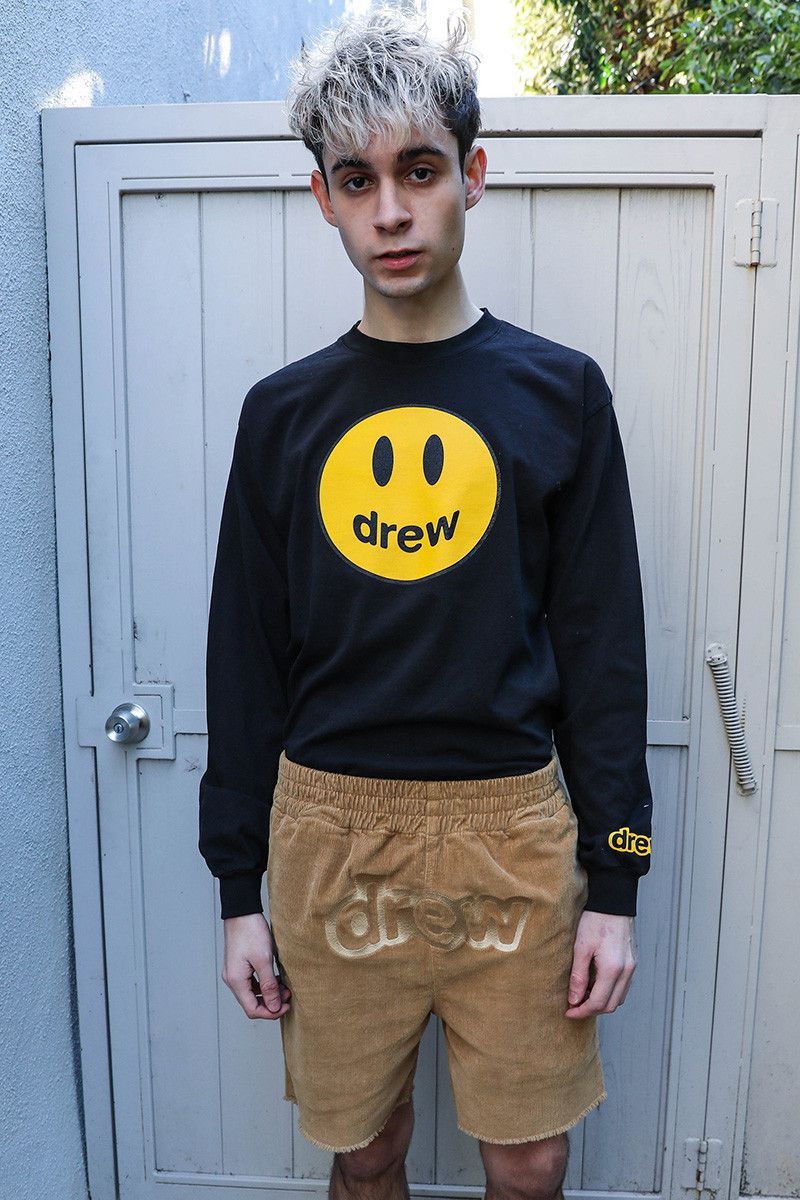 パンツ Justin Bieber Drew house ジャスティン・ビーバー監修ブランド、「股間にロゴ」の商品が即