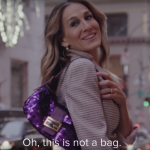 L'eterno amore tra Carrie Bradshaw e la Fendi Baguette L'attrice di Sex and the City protagonista dell'ultimo episodio di #BAGUETTEFREINDSFOREVER