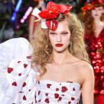 The inspirations behind the Rodarte FW19 make-up Old Hollywood, glitter and Jerry Hall