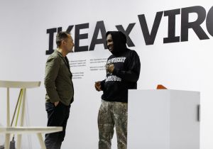 IKEA×Virgil Ablohペーパーバッグ Texon Vogue used in exciting new range by IKEA x Virgil