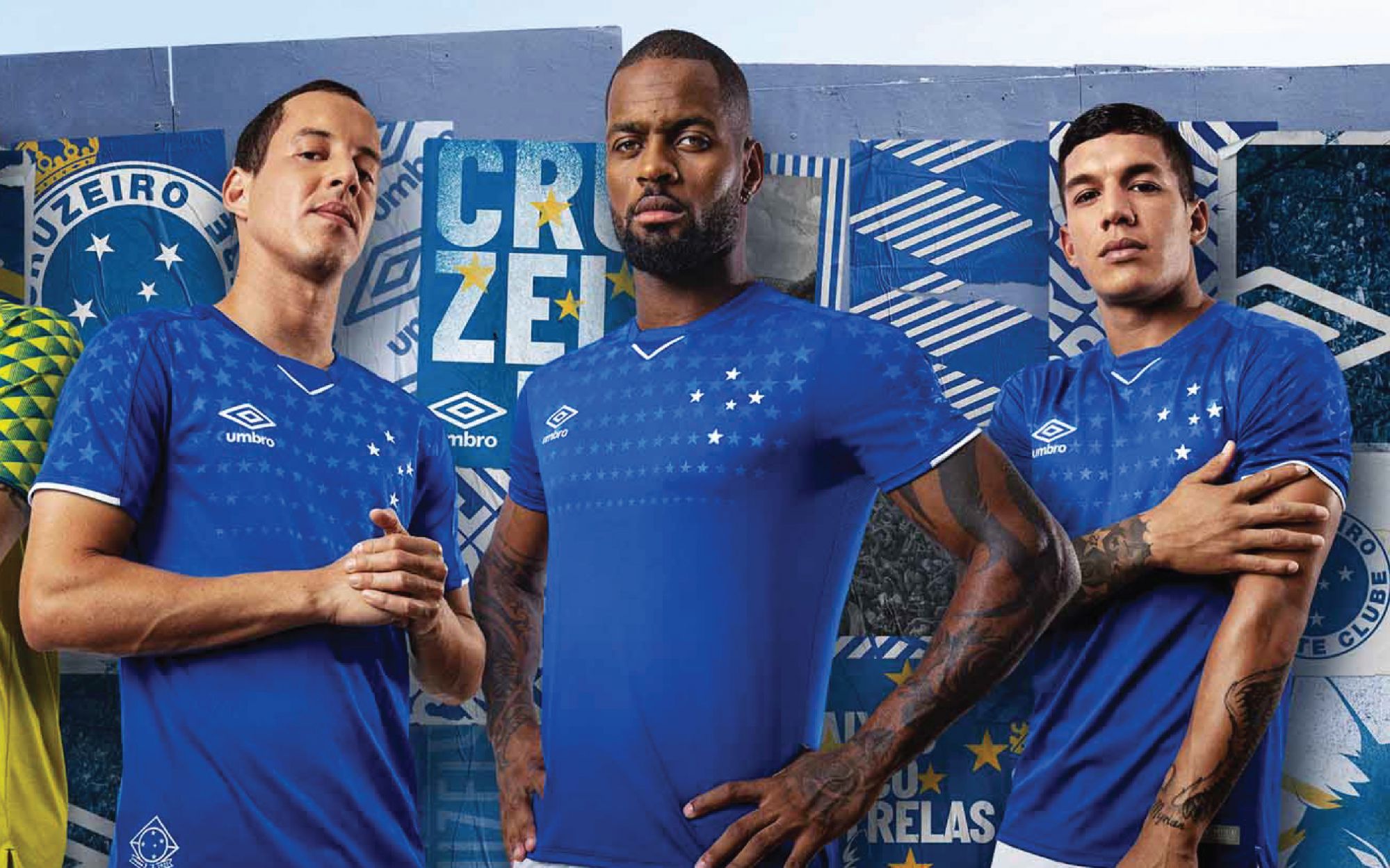 Umbro Cruzeiro Home 2019 Sponsor Jersey - FutFanatics