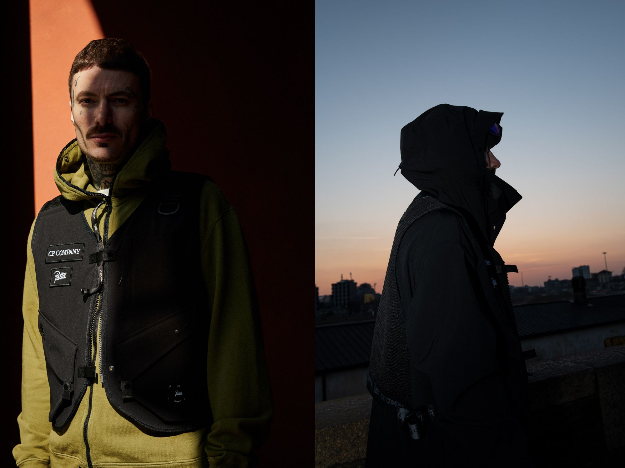 Patta C.P. Company ナイロンジャケット CP Company x Patta Zipped Nylon Windbreaker Jacket - Medium