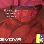 GIVOVA bought the Venezuela shirts from the Decathlon store