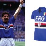 La collezione di COPA dedicata alla Sampdoria Cinque Retro Football Shirt ispirate ai successi del club blucerchiato e alla coppia Vialli-Mancini