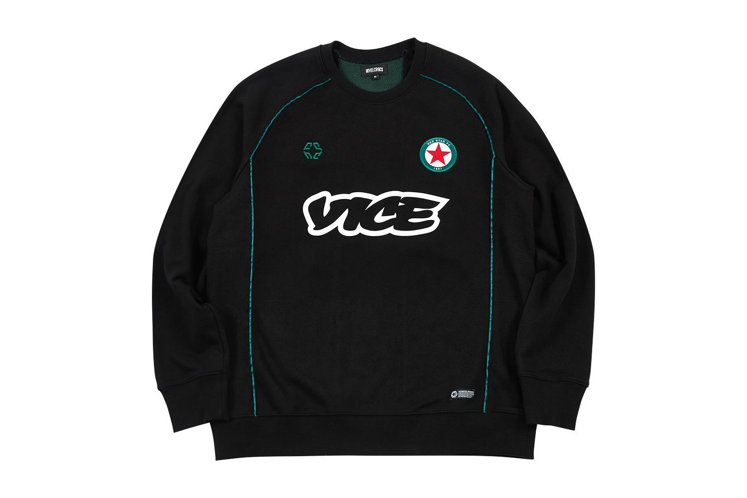 fcrb「STAR APPLIQUE TEAM CREWNECK」紅色 fcrb「STAR APPLIQUE TEAM CREWNECK」紅色