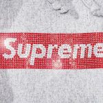 Supreme Swarovski Box Logo Anniversary Street Style