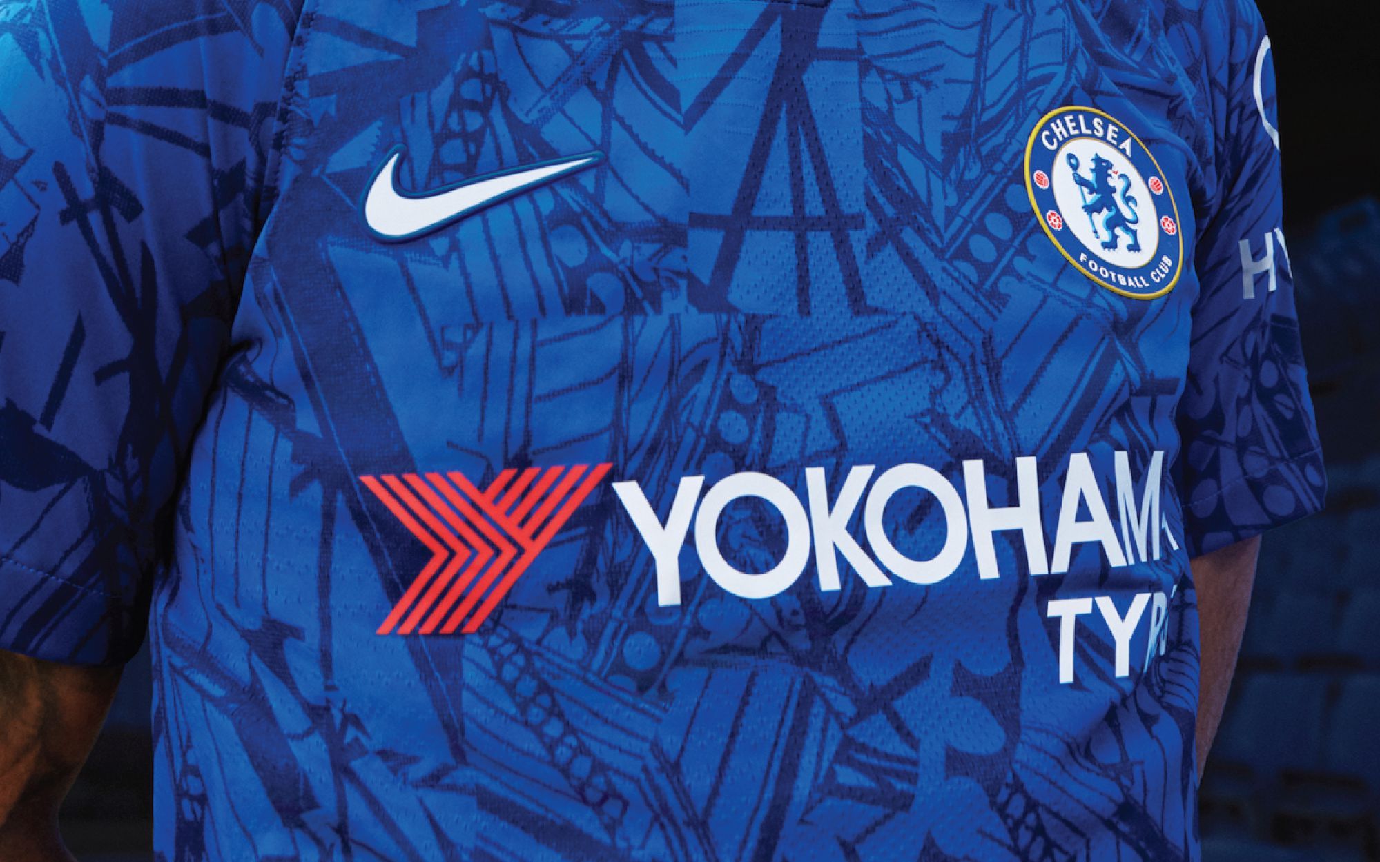 The new Chelsea's jersey inspired by Stamford Bridge