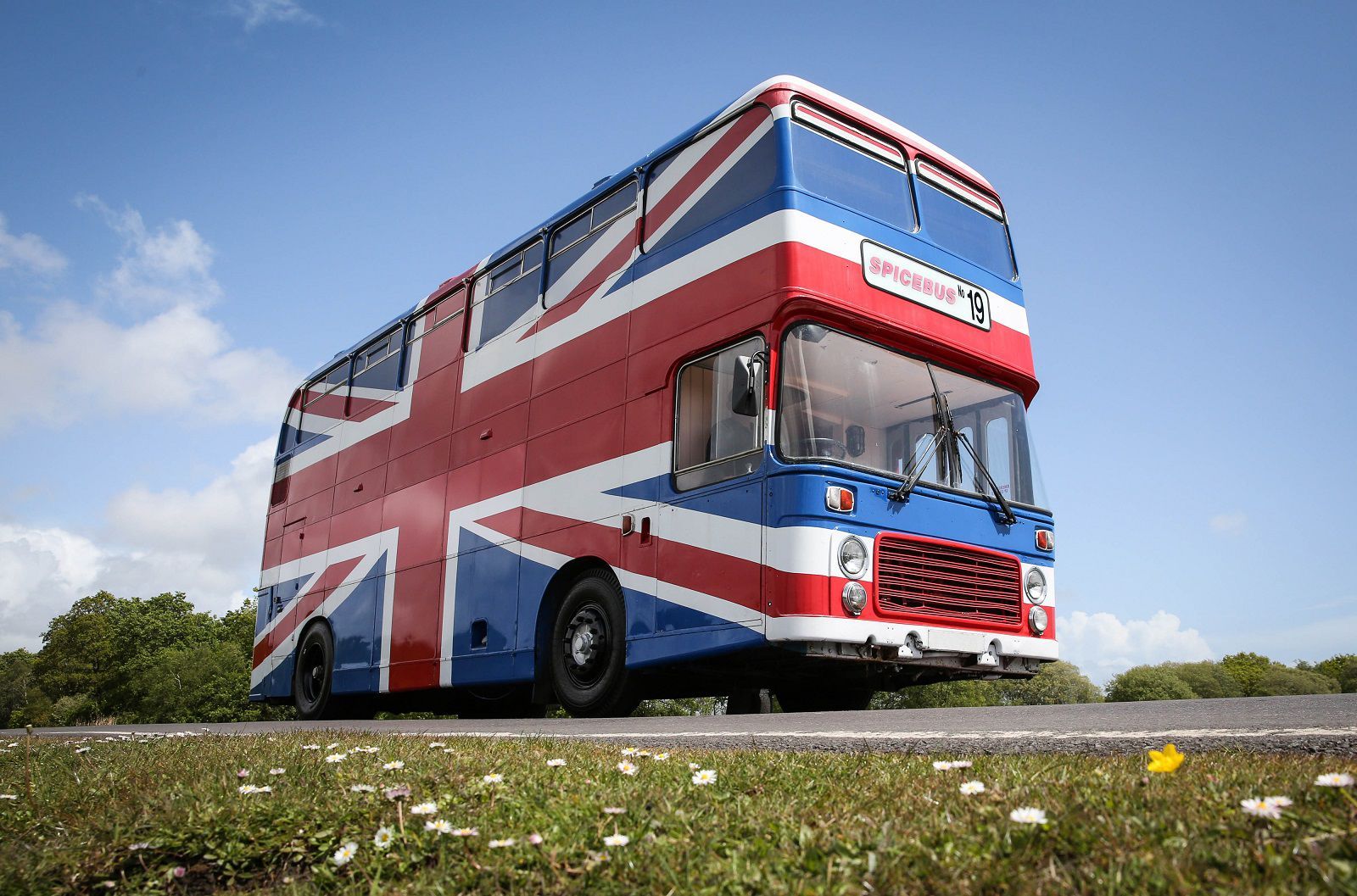 The Spice Girls bus is for rent on Airbnb Spice up your weekend!