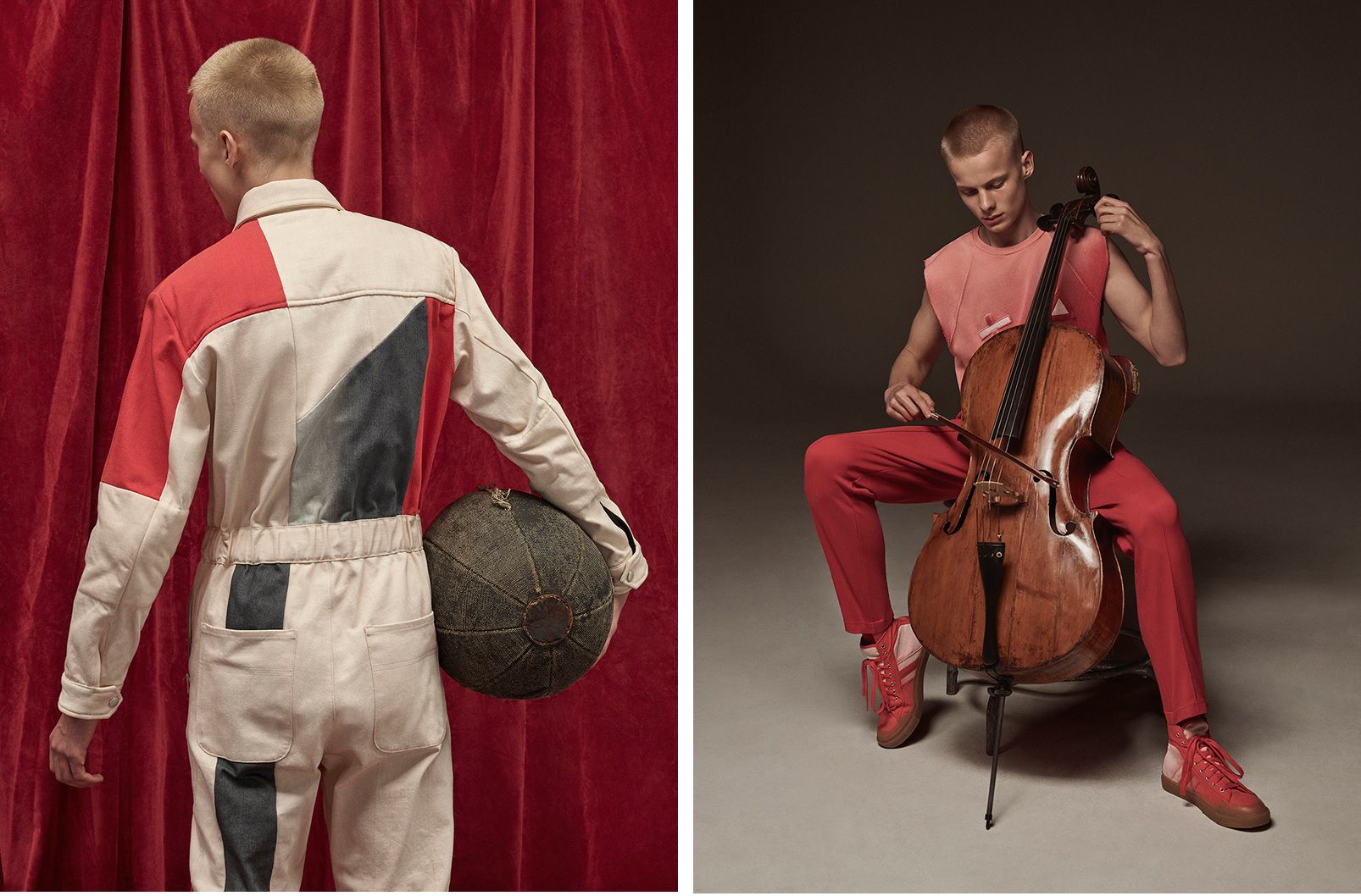 Gosha Rubchinskiy×DIESEL / GR-UNIFORMA The lookbook of the Diesel Red Tag x Gr Uniforma collection
