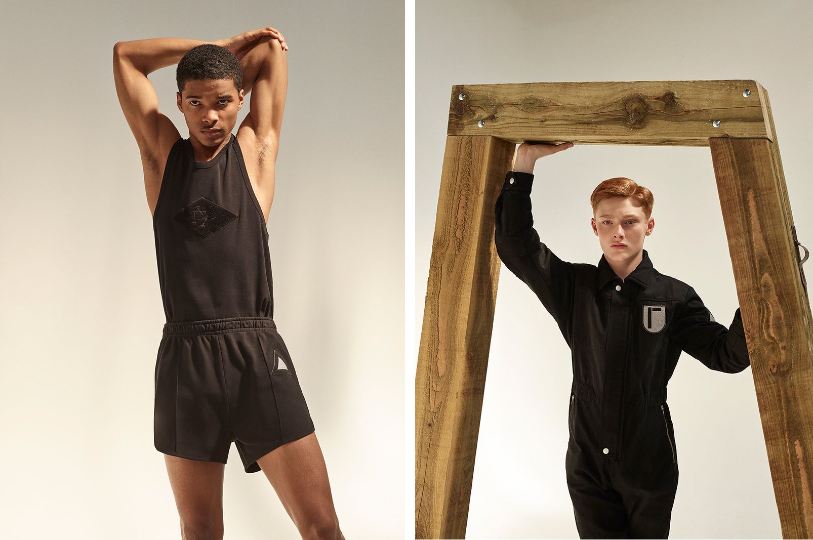 The lookbook of the Diesel Red Tag x Gr Uniforma collection