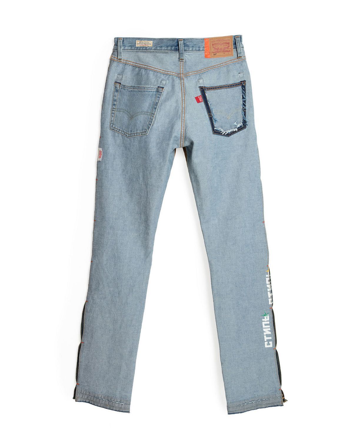 値*)様 【HERON PRESTON × Levi's】W34 Levi's x Heron Preston Unveil 'Mistakes Are Ok' Collection