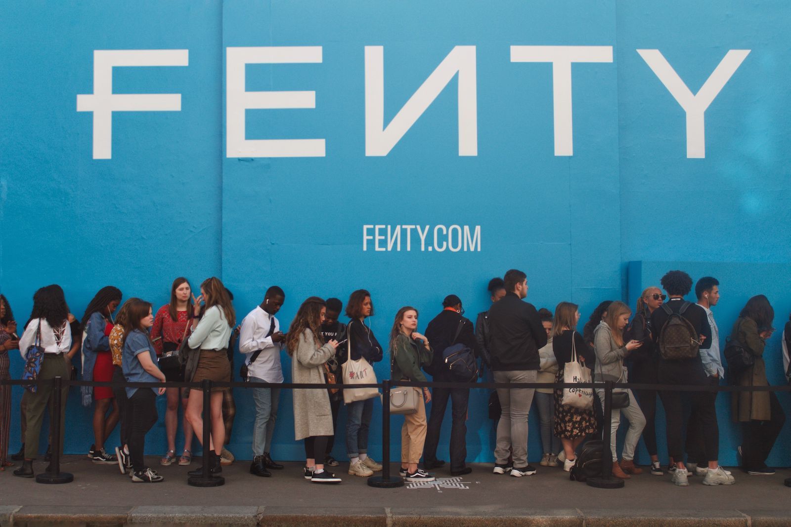 Paris: Fenty pop-up store
