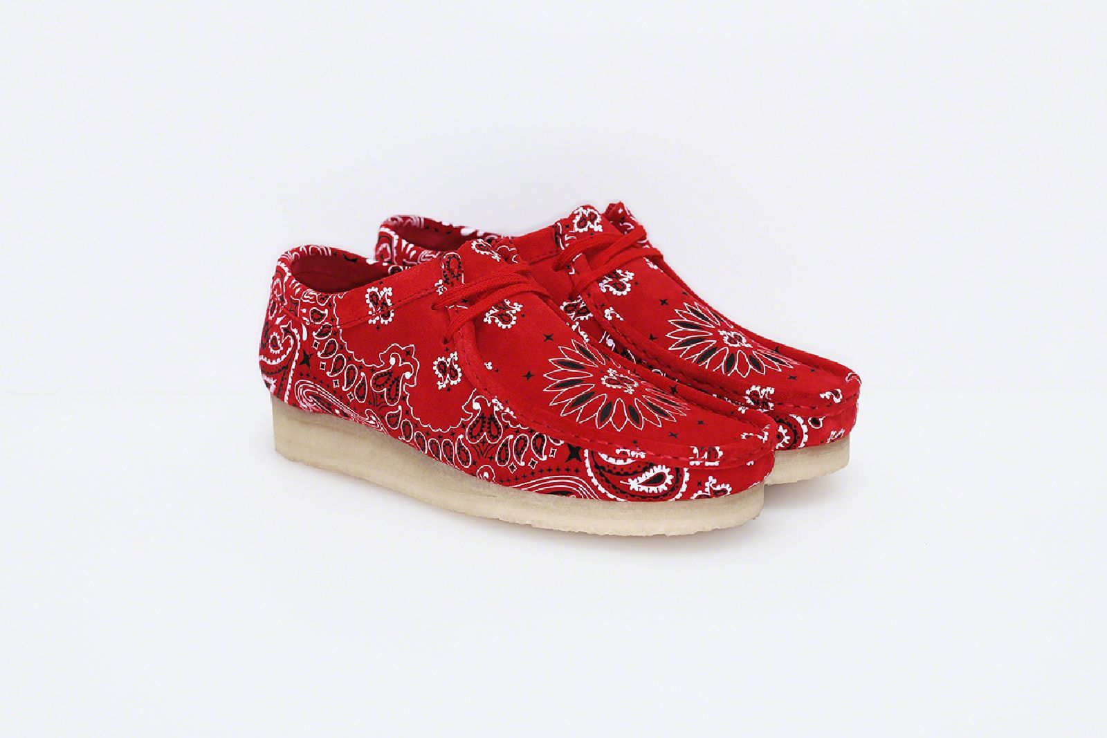 Supreme Clarks Originals モカシン ベージュ ペイズリー Supreme Clarks Originals モカシン ベージュ ペイズリー