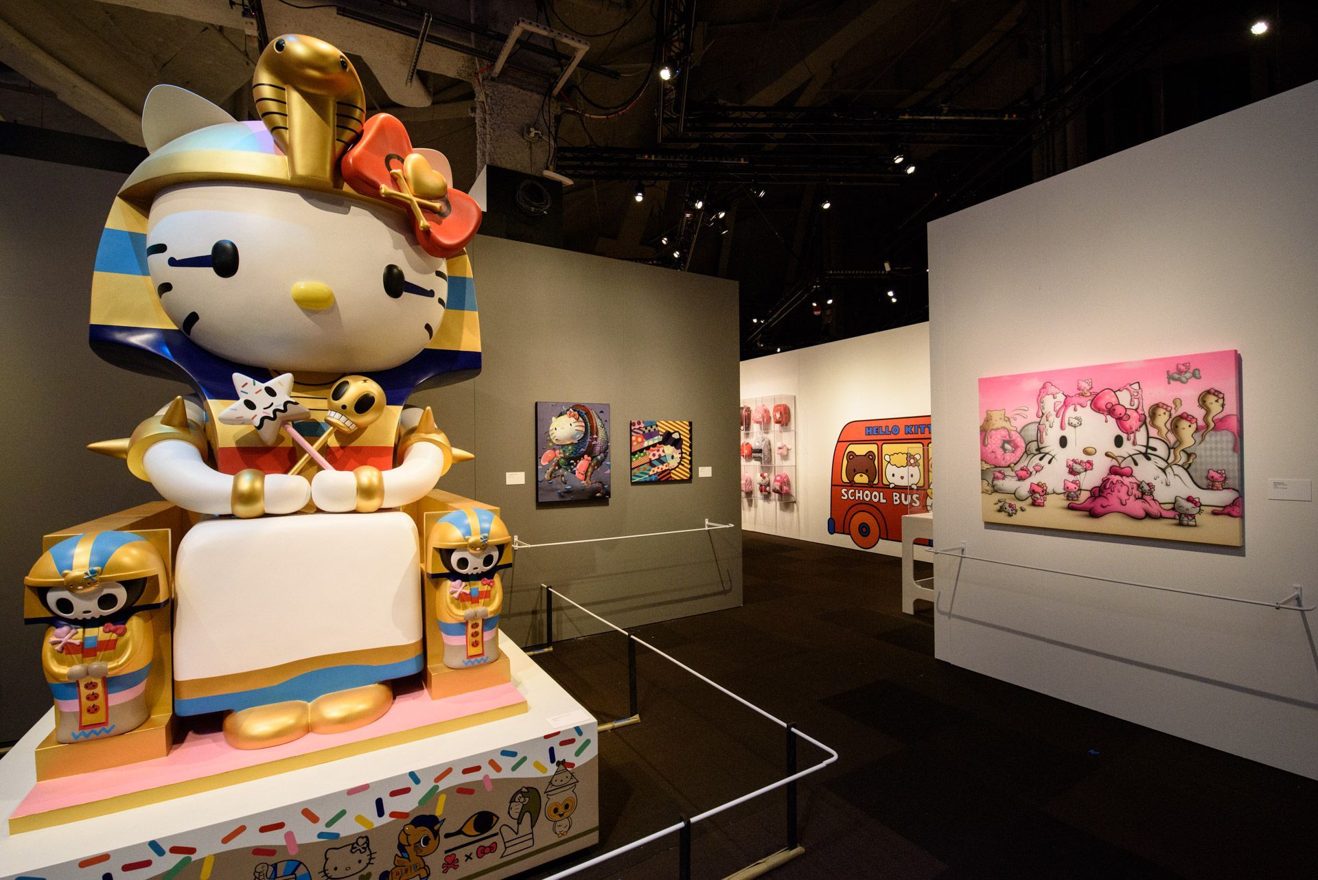 A large collective exhibition celebrates Hello Kitty's 45th birthday Reminding us of the passion that art and fashion have for the famous kitten