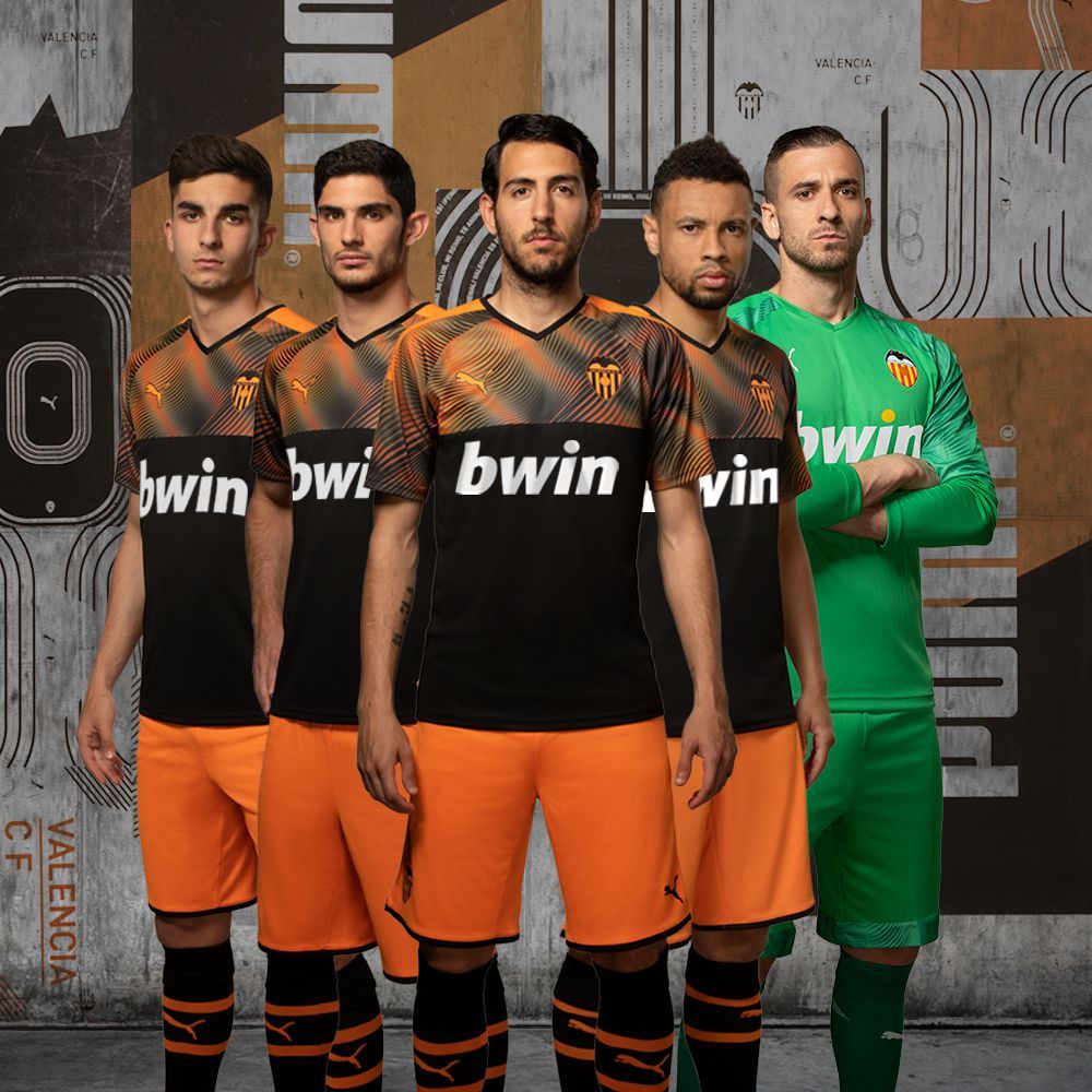 Valencia CF 2019/2020 jerseys, made by PUMA