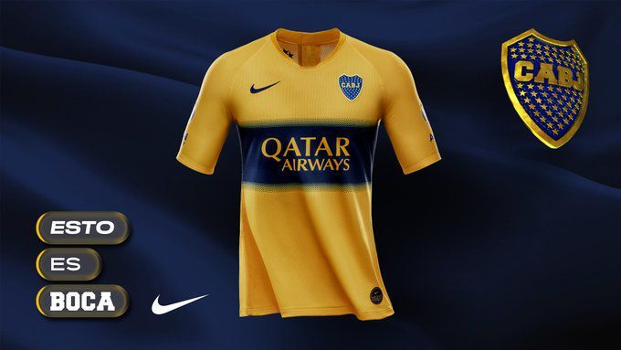 The Boca Juniors' 2019/2020 Home and Away jerseys - nss sports
