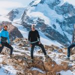 Running brand On creates On Mountain Hut in Swiss Alps