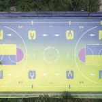 The new Nike basketball court in Beijing Designed by Pigalle's founder Stéphane Ashpool