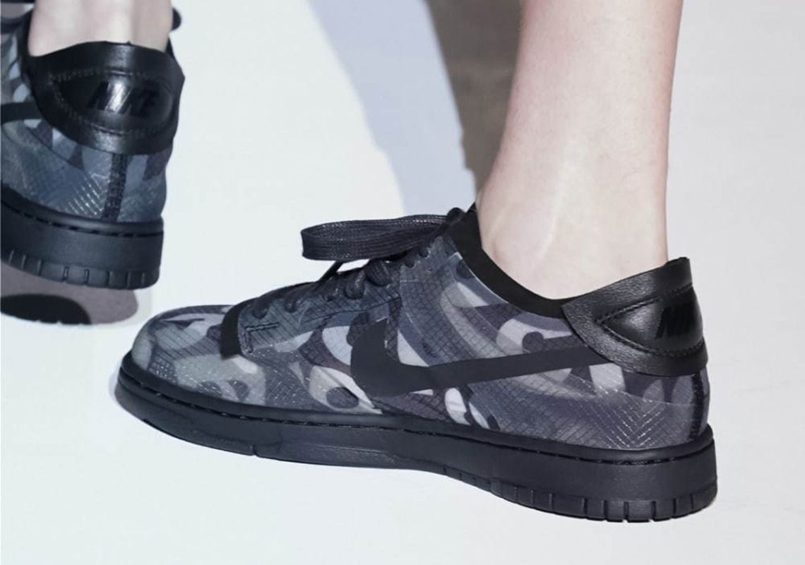 A first look at the Nike Dunk Low x COMME des GARÇONS - nss