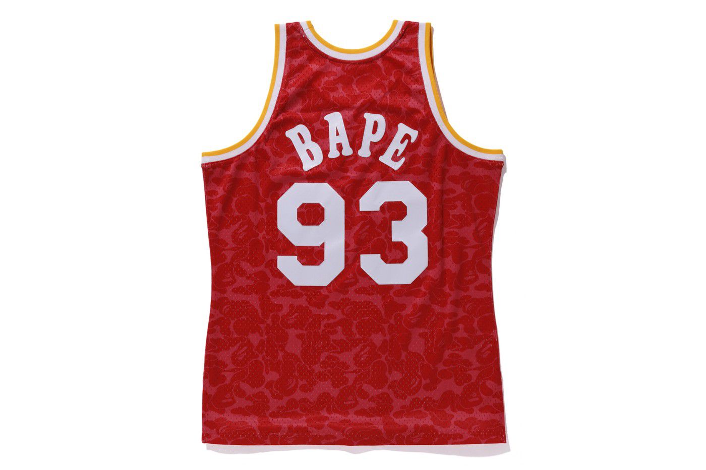 The new BAPE x Mitchell & Ness jerseys release