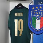 The new font of the Italian National team Another amazing detail of the new 'Renaissance Kit'