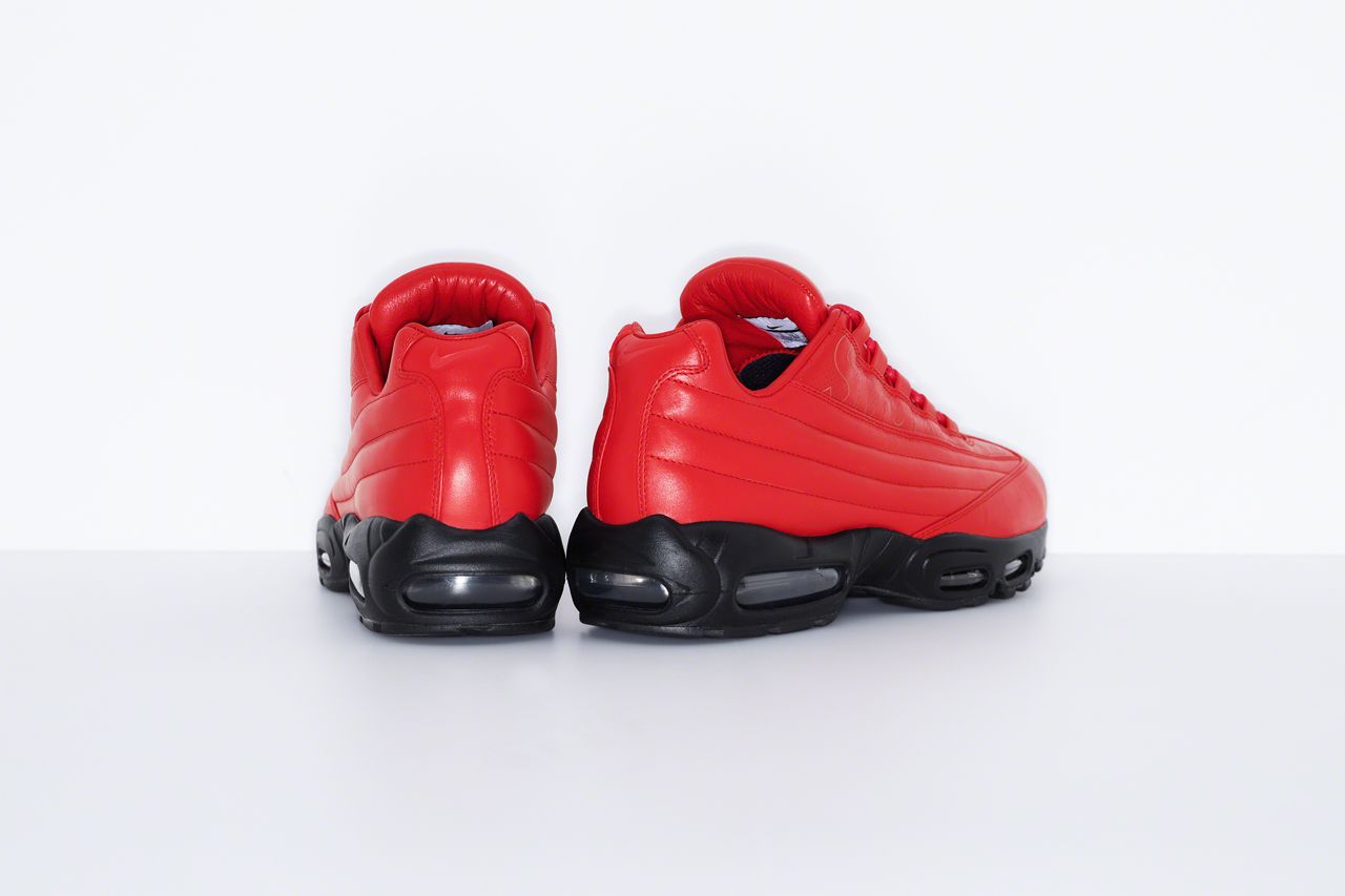 19aw Supreme NIKE AIR MAX 95 LUX 28cm 赤 Supreme x Nike Air Max 95 Lux Gym Red - Nov 2019 - CI0999