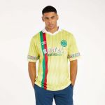 The Loyle Carner 'Guyana' kit made by Umbro The English brand designed a jersey that celebrates the roots of the London rapper