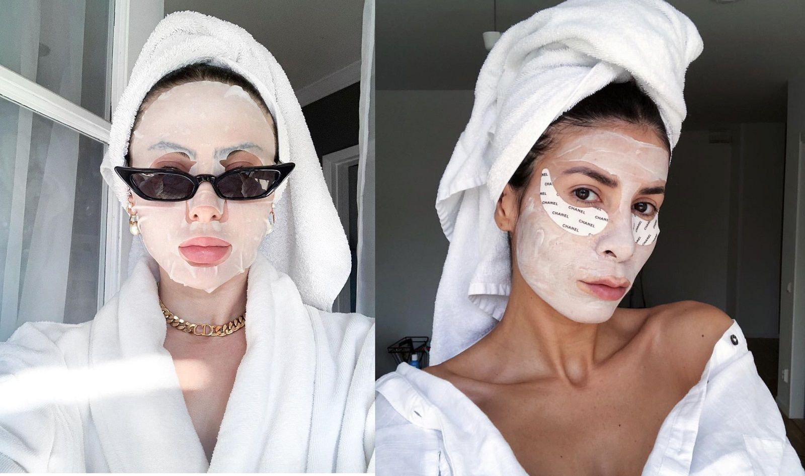 chanel eye mask  Best skin care routine, Mask aesthetic, Face mask  aesthetic