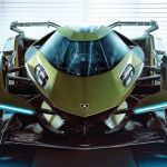La collaborazione tra Lamborghini e Gran Turismo La monoposto ibrida ispirata al mondo degli eSports e agli aerei da combattimento
