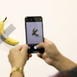 The complete history of Cattelan's duct-taped banana The work was removed because it drew too large a crowd
