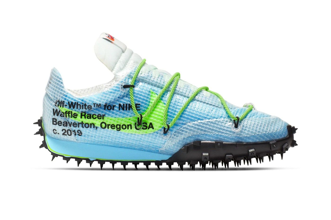 The Off-White™ x Nike Waffle Racer SP will arrive tomorrow - nss