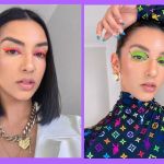 Il neon make-up tinge l'inverno di coolness Come un trend prettamente estivo può rendere unici i look delle prossime feste