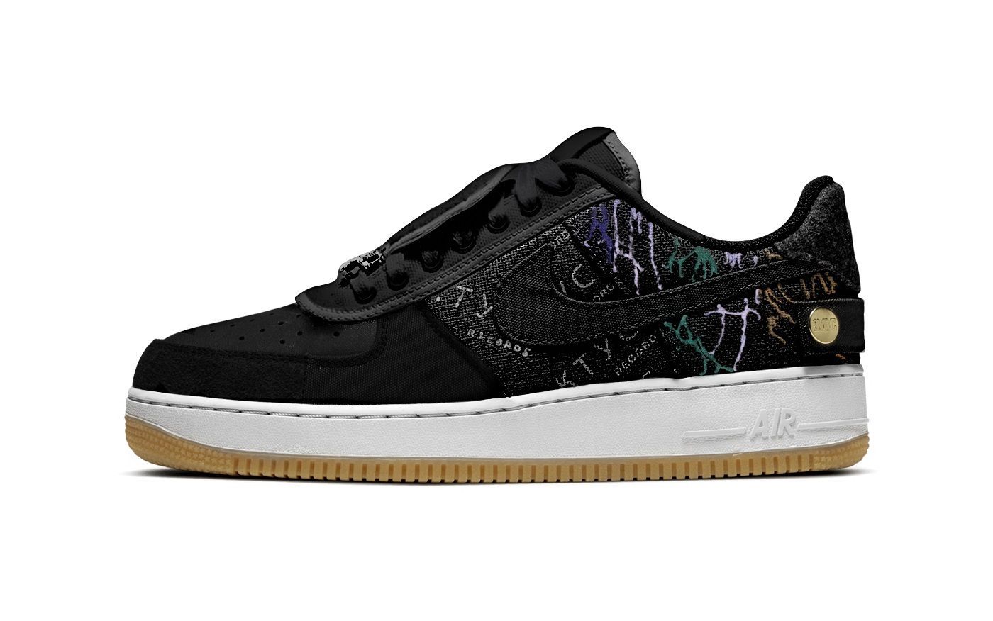 Detailed Look At The Travis Scott x Nike Air Force 1 Low Cactus