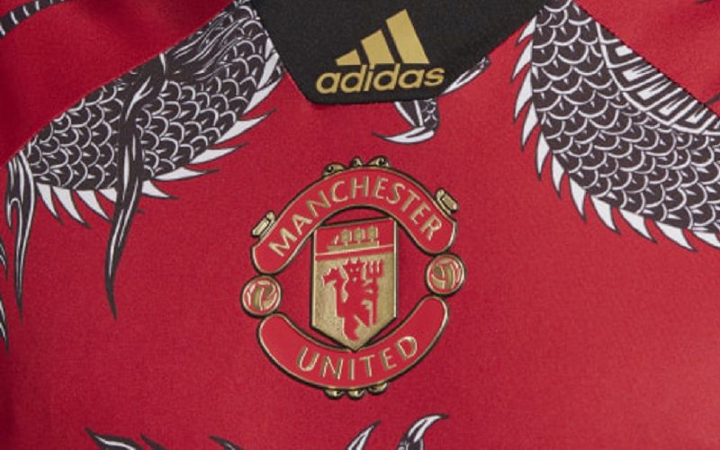 The Manchester United Chinese New Year jersey