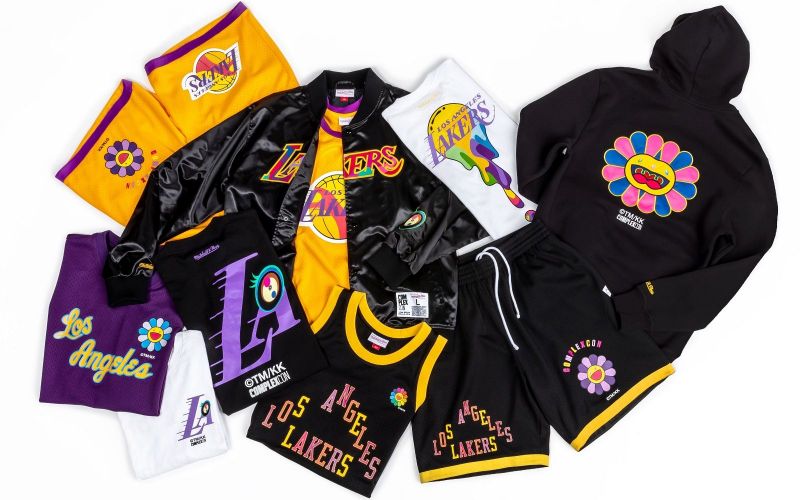 The new Takashi Murakami x Los Angeles Lakers collection - nss sports
