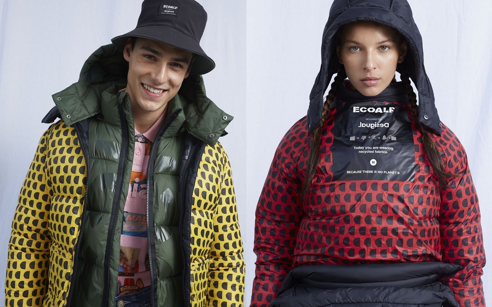 Ecoalf x Desigual's 100% sustainable collection