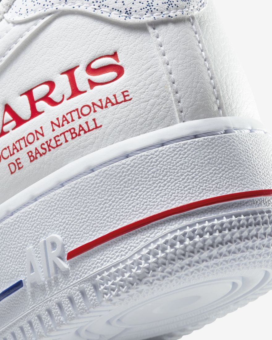 The Nike Air Force 1 to celebrate the upcoming NBA Paris