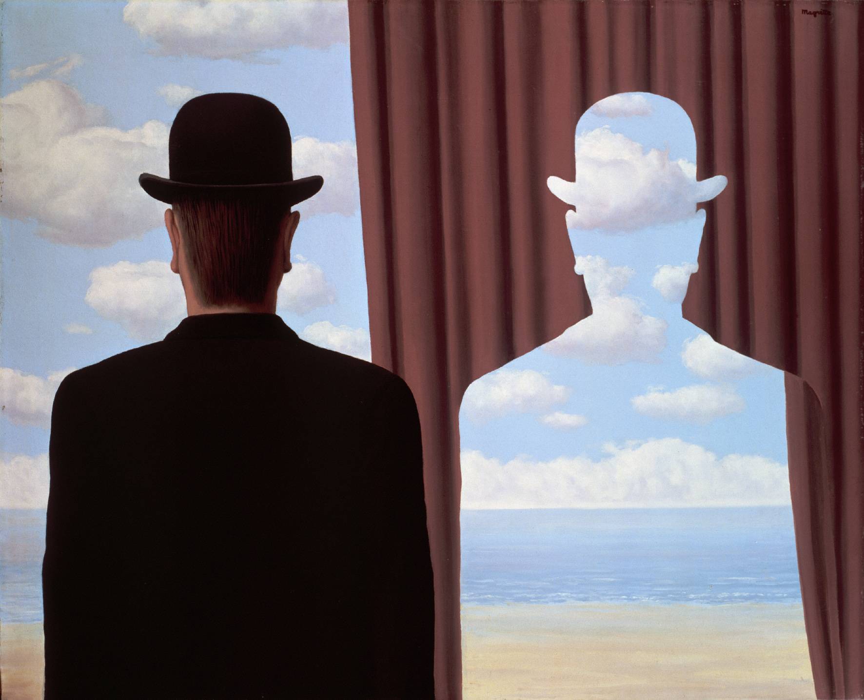 Decalcomania René Magritte