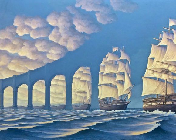 The Sun sets sails , Rob Gonsalves