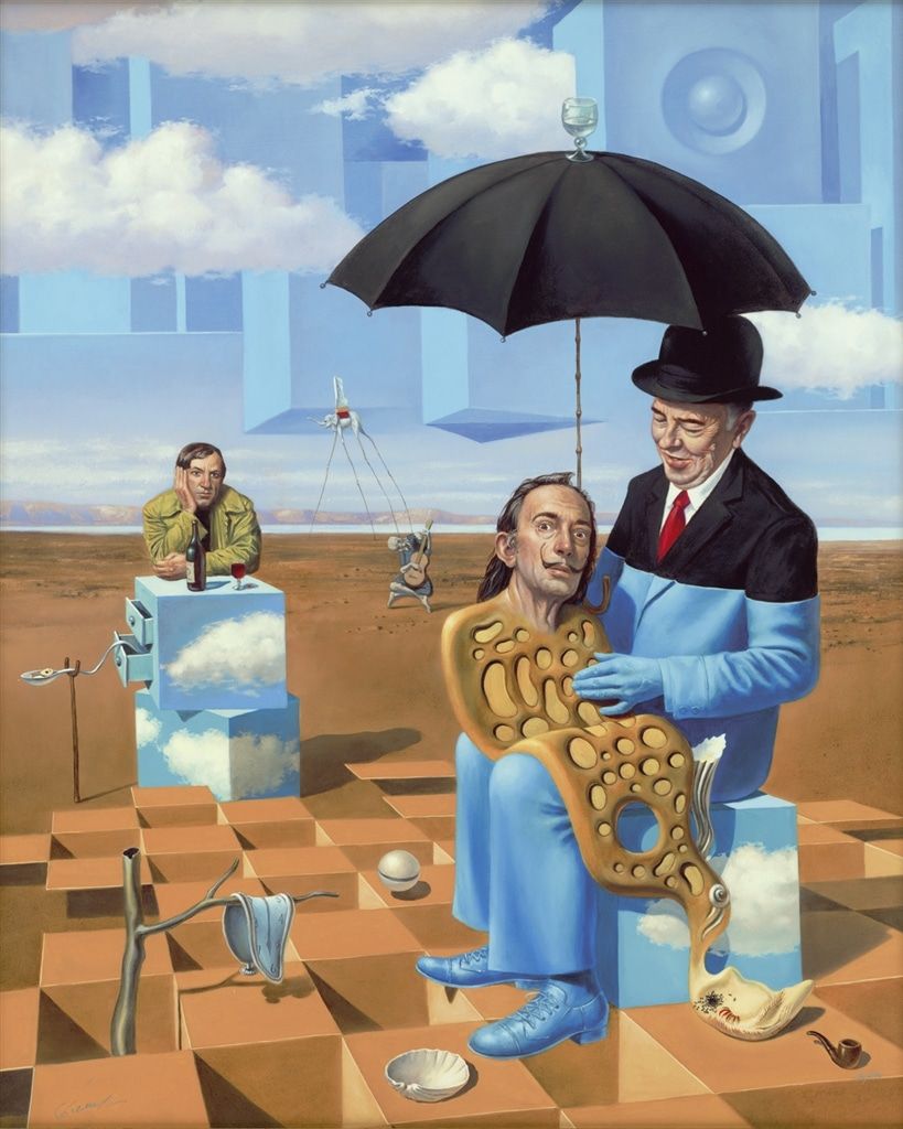 “Lullaby of Uncle Magritte”, Michael Cheval